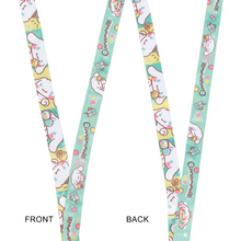 Load image into Gallery viewer, Cinnamoroll Snack Time Lanyard with Charm
