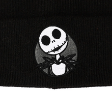 Load image into Gallery viewer, Nightmare Before Christmas Jack Cuff Beanie Hat
