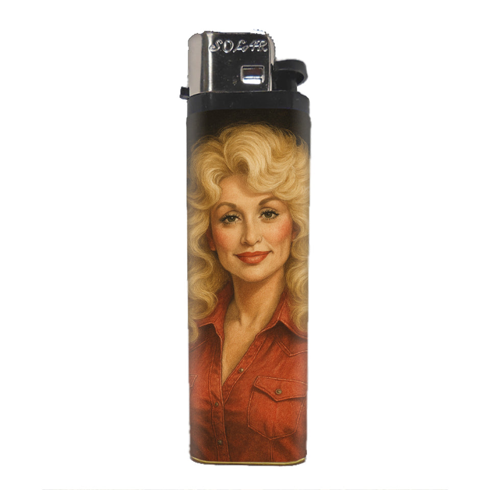Dolly Is A True Country Cowgirl Basic Lighter