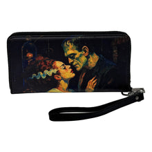 Load image into Gallery viewer, Frankenstein and His Bride Clutch Wallet
