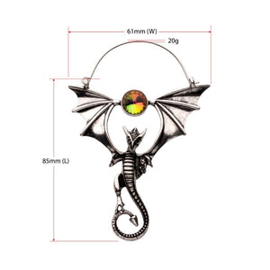 Dragon Treasure Plug Hoops