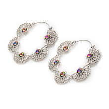 Load image into Gallery viewer, Filigree Fab Plug Hoops
