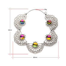 Load image into Gallery viewer, Filigree Fab Plug Hoops
