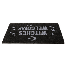 Load image into Gallery viewer, “Witches Welcome&quot; Door Mat

