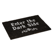 Load image into Gallery viewer, “Enter the Dark Side&quot; Door Mat
