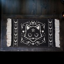 Load image into Gallery viewer, Purrrect Cat Woven Rug
