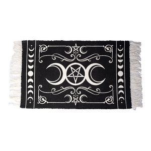 Triple Moon Woven Rug