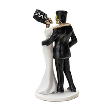 Load image into Gallery viewer, Frankenstein and Bride Heart Hands Statuette
