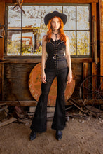 Load image into Gallery viewer, High Noon Flared Trouser Pants
