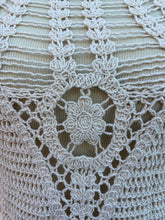 Load image into Gallery viewer, Crochet Cotton Floral Lace Midi Dress
