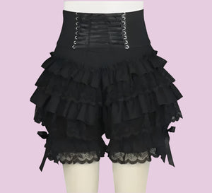 Corset Detail Bloomer Shorts