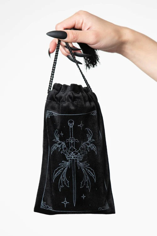 Black Tarot Card Bag