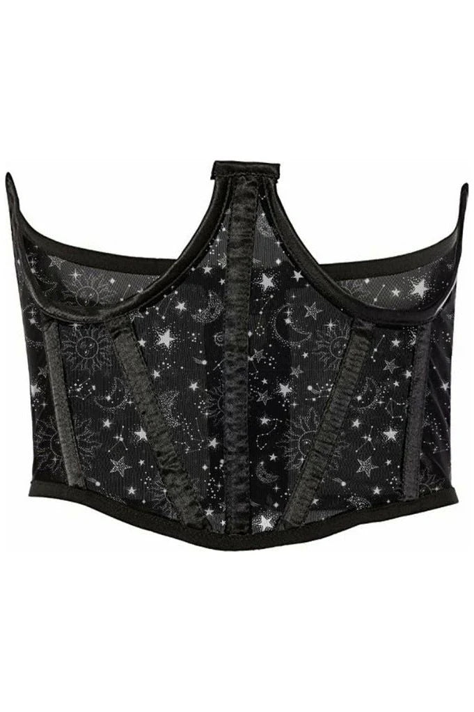 Celestial Mesh Open Cup Waist Cincher