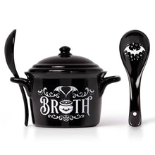 Load image into Gallery viewer, Bat Broth Bowl and Spoon Set
