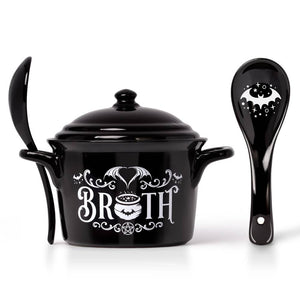 Bat Broth Bowl and Spoon Set