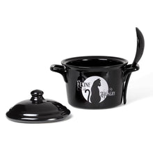 Load image into Gallery viewer, &quot;Feline Hungry&quot; Bowl and Spoon Set
