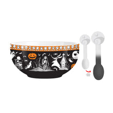 Load image into Gallery viewer, Nightmare Before Christmas Ceramic Bowl with Color Changing Spoon
