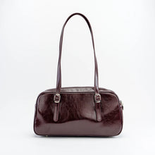Load image into Gallery viewer, Onyx On The Move Burgundy Bowler Style Purse
