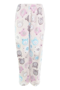 Teddy Bear All-Over Fleece Lounge Pajama Pants