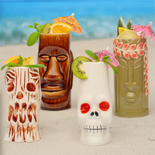 Load image into Gallery viewer, Ceramic Tiki Glasses- More Styles Available!
