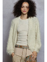 Load image into Gallery viewer, Pearl Button Cropped Cardigan
