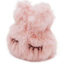 Load image into Gallery viewer, Little Pink Bunny Fuzzy Face Brooch
