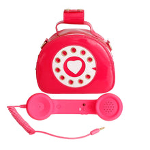 Load image into Gallery viewer, Fuchsia 80's Style Telephone Purse
