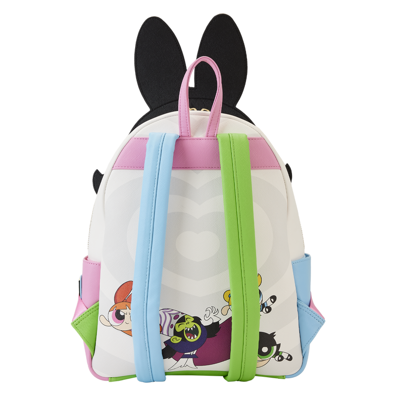 Power Puff Girls Triple Pocket Mini Backpack