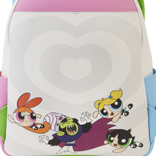 Load image into Gallery viewer, Power Puff Girls Triple Pocket Mini Backpack
