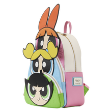 Load image into Gallery viewer, Power Puff Girls Triple Pocket Mini Backpack
