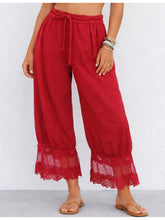 Load image into Gallery viewer, Red Bloomer Pettipants
