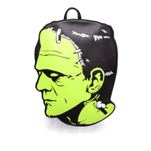 Load image into Gallery viewer, Frankenstein Head Backpack
