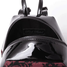 Load image into Gallery viewer, Red Damask Coffin Backpack
