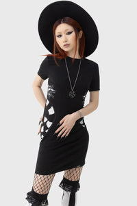 Sandworm Beetlejuice Bodycon Dress