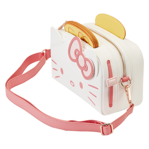 Hello Kitty Breakfast Toaster Crossbody Bag with Card Holder