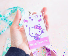 Load image into Gallery viewer, Hello Kitty Sweets Lanyard with Badge Holder and Charm
