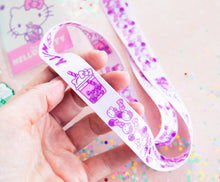 Load image into Gallery viewer, Hello Kitty Sweets Lanyard with Badge Holder and Charm
