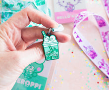 Load image into Gallery viewer, Keroppi Sweets Lanyard with Badge Holder and Charm

