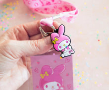 Load image into Gallery viewer, My Melody Sweets Lanyard with Badge Holder and Charm
