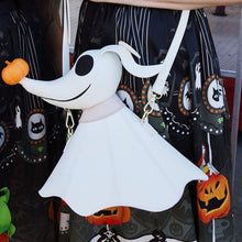 Load image into Gallery viewer, Nightmare Before Christmas Zero Figural Glow Crossbody Bag
