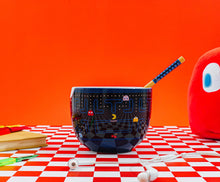 Load image into Gallery viewer, PAC-MAN Classic Maze 20oz Ceramic Ramen Bowl and Chopstick Set
