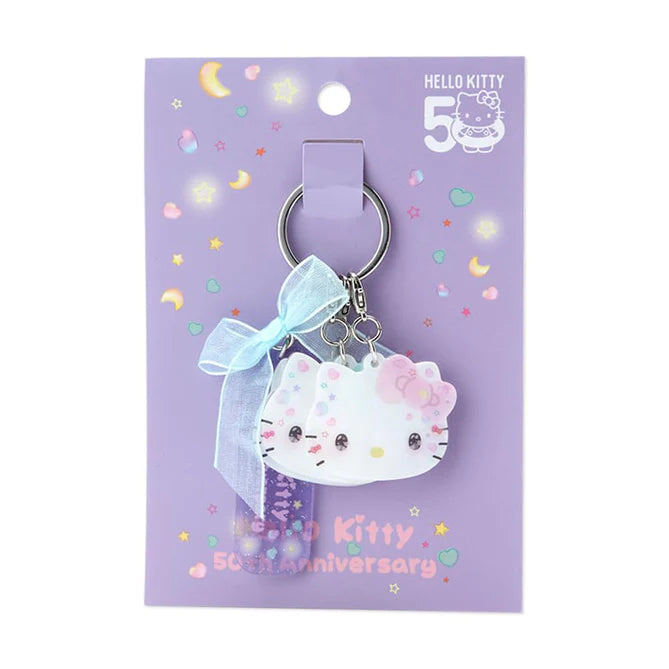 Hello Kitty The Future Is In Our Eyes 50th Anniversary Keychain