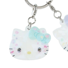 Load image into Gallery viewer, Hello Kitty The Future Is In Our Eyes 50th Anniversary Keychain
