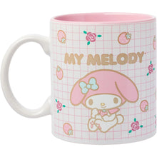 Load image into Gallery viewer, My Melody Strawberries and Roses Mug
