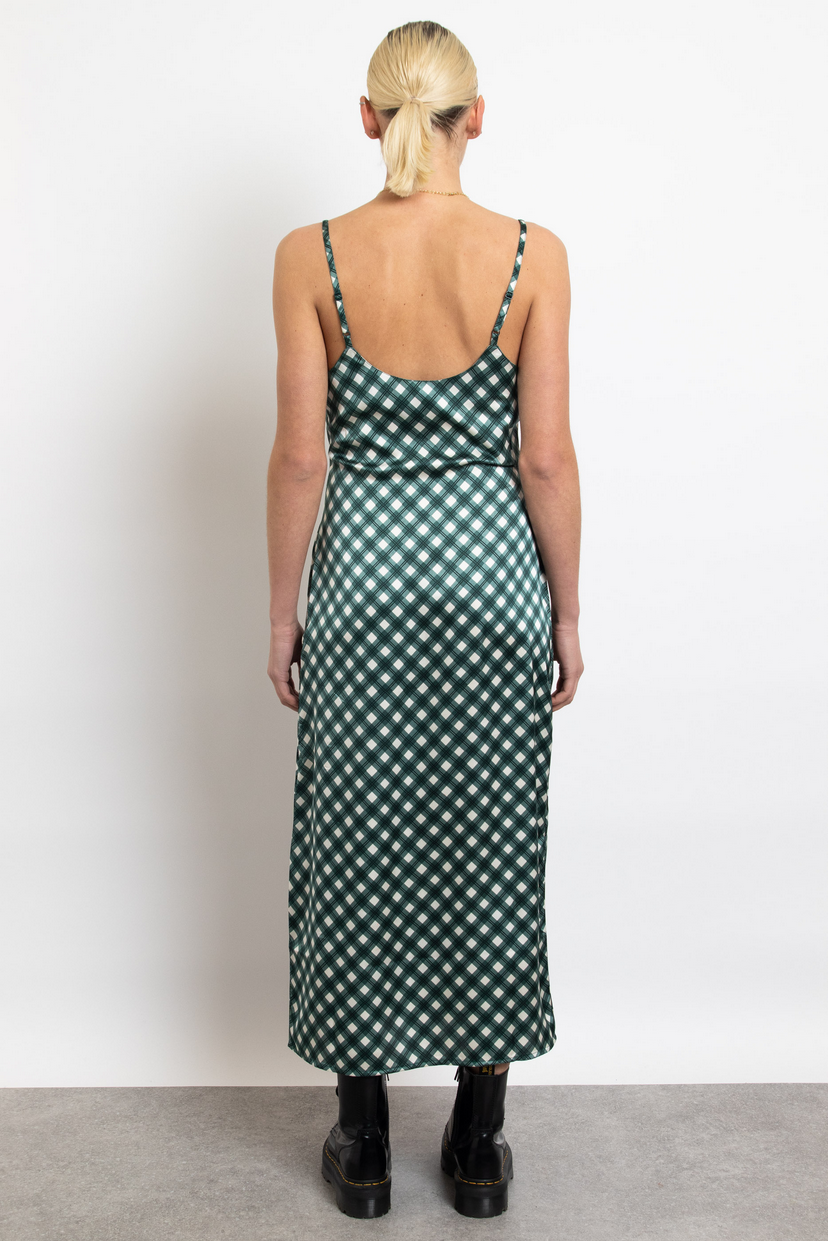 Green Argyle Lace Trim Slip Dress Pink House Boutique Green Argyle Lace Trim Slip Dress Pink House Boutique