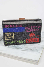 Load image into Gallery viewer, Accessory Express Rhinestone Clutch Purse
