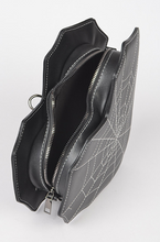 Load image into Gallery viewer, Webbed Heart Convertible Backpack Purse
