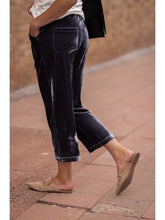 Load image into Gallery viewer, Stone Gray Velvet Pants
