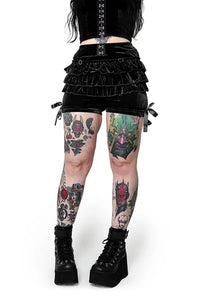 Black Velvet Rosemary Bloomer Shorts