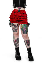 Load image into Gallery viewer, Red Velvet Rosemary Bloomer Shorts

